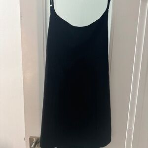 Black mini dress